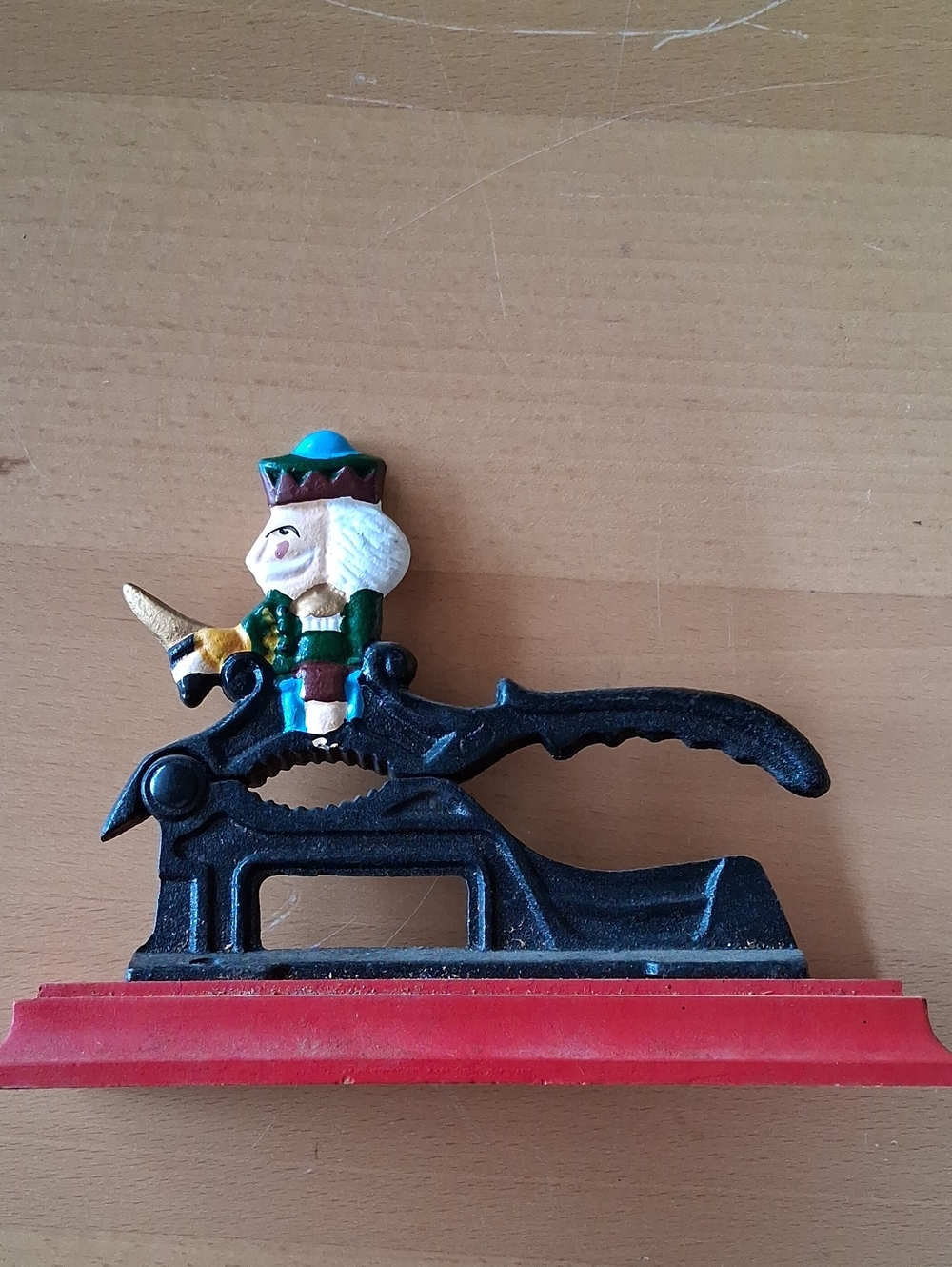 Painted Nutcracker Clamp Accent